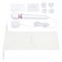 Le Wand Petite Plug-In – Nätansluten Massagevibrator (Vit)