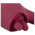 Javida - 2-i-1 tungan vibrator (röd)