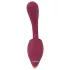 Javida - vibrator med tunga 2i1 - röd