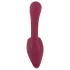 Javida - vibrator med tunga 2i1 - röd