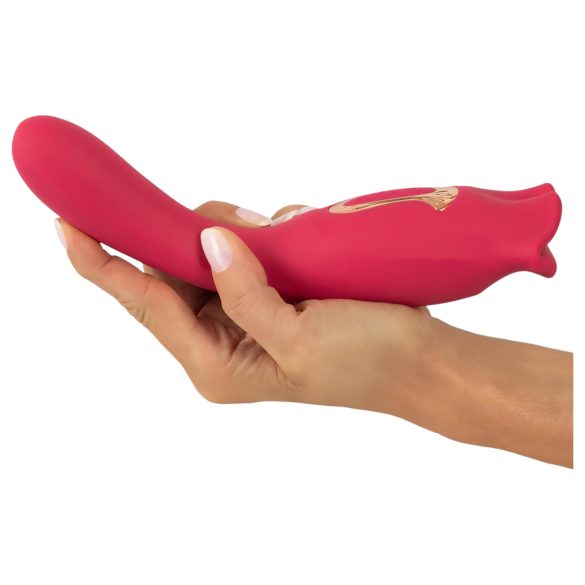 You2Toys - 2i1 tungan vibrator (rosa)