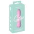 Cuties Mini 4 - laddningsbar, vattentät vibrator (rosa)