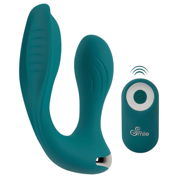 Couples Choice - bärbar vibrator - handsfree - turkos