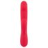 Smile Thumping Rabbit - uppladdningsbar 3-motors vibrator (röd)