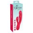 Smile Thumping Rabbit - uppladdningsbar 3-motors vibrator (röd)