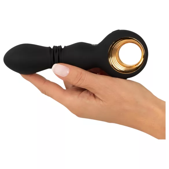 Eternal - vibrator med kraftiga stötar - svart