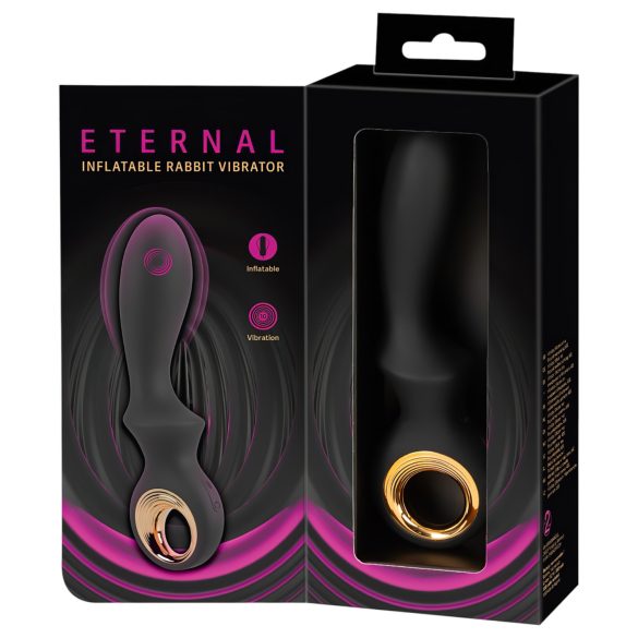 Eternal - Uppblåsbar G-punktvibrator (svart)