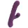 Javida - kanin vibrator 3-i-1 - vattentät silikon - lila