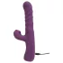 Javida - kanin vibrator 3-i-1 - vattentät silikon - lila