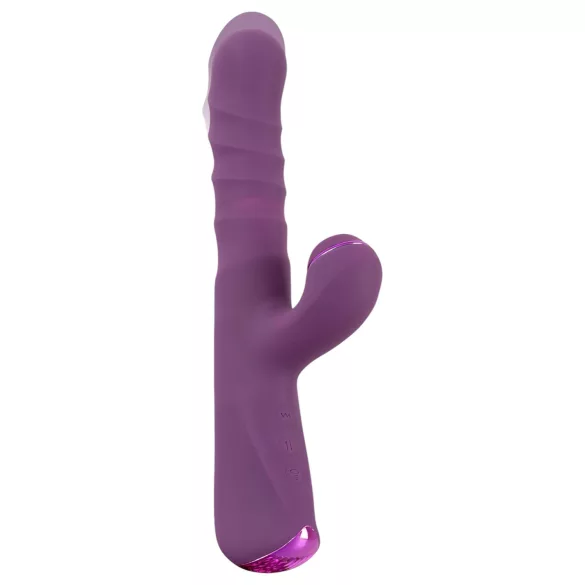 Javida - kanin vibrator 3-i-1 - vattentät silikon - lila