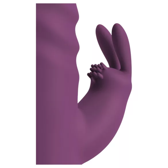 Javida - vibrator med klitorisstimulerande arm - stötrörelser - lila