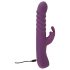Javida - Stötvibrator med klitorisstimulator (lila)