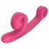 Snigelvibben Kurva - 2i1 klitorisstimulator (rosa)