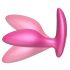 We-Vibe Ditto+ - smart, uppladdningsbar analvibrator (rosa)