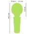 You2Toys Mini Wand - uppladdningsbar massagestav (grön)
