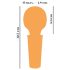 You2Toys Mini Wand - uppladdningsbar massagestav (gul)