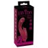 Javida - 3-i-1 tungvibrator (röd)