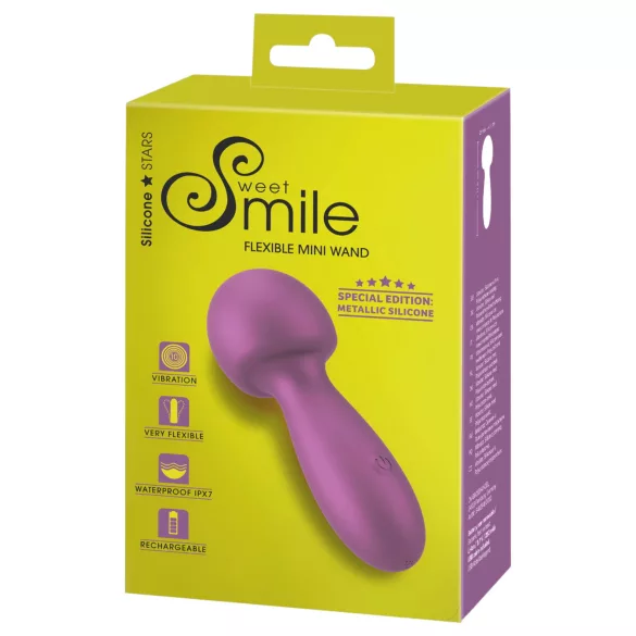 Sweet Smile - Flexibel Mini-Wand (rosa)