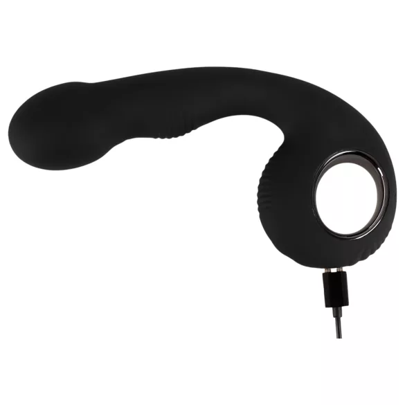 Black Velvets - vibrator för G-punkt och prostata - svart