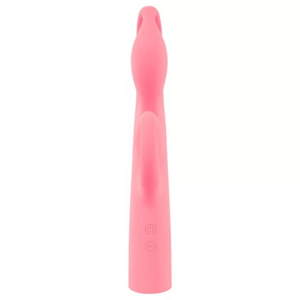 You2Toys - Rabbitvibrator med klitorisstimulans - uppladdningsbar - rosa