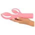 You2Toys - Rabbitvibrator med klitorisstimulans - uppladdningsbar - rosa