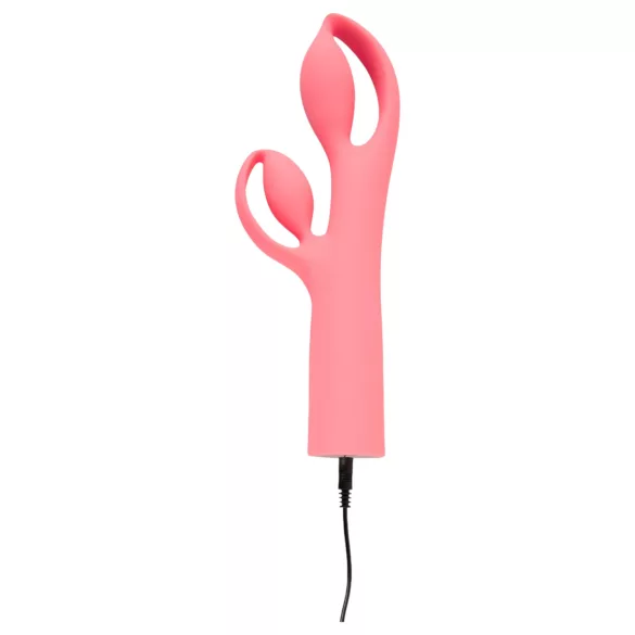 You2Toys - Rabbitvibrator med klitorisstimulans - uppladdningsbar - rosa