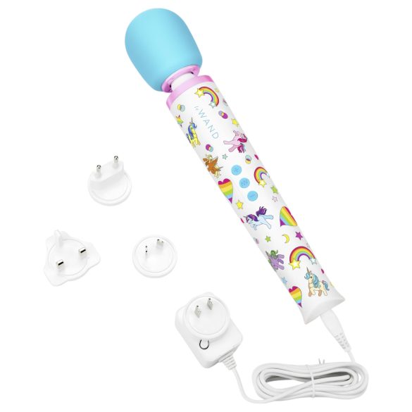 le Wand Enhörning - massagestav set (regnbåge)