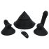 The Cowgirl-dildo - smart sexmaskin med olika tillbehör (svart)