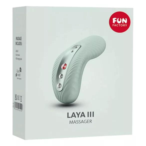 Fun Factory Laya III - vattentät klitorisvibrator (grön)