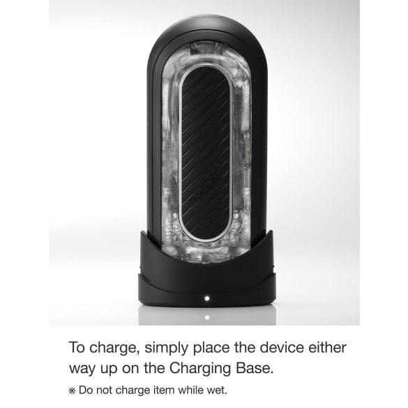 TENGA Flip Zero - kraftfull masturbator (svart)