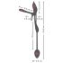 Couples Choice - multifunktionell vibrerande penisring (svart)
