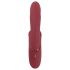 Javida 2-i-1 Rabbit - Uppladdningsbar Klitorisstimulerande Vibrator (Röd)