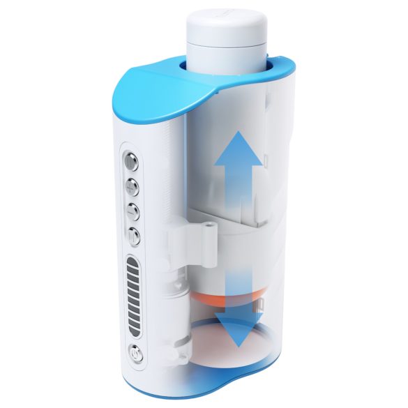 Autoblow A.I. Ultra - automatisk onaniprodukt munmasturbator - vit