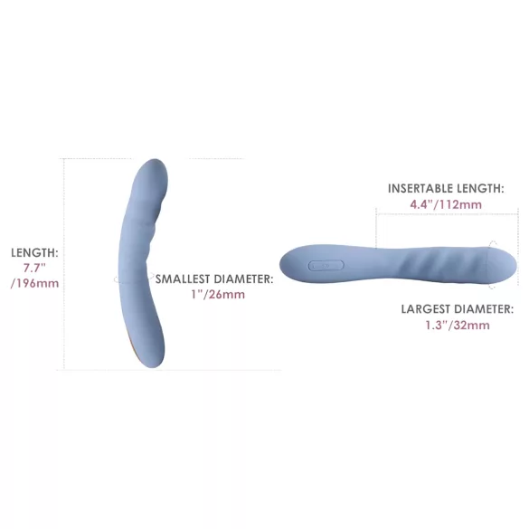 Svakom Ava Neo - smart stötvibrator (blå)