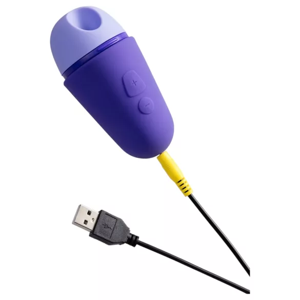 ROMP Free X - uppladdningsbar lufttryck vibrator för klitoris - lila