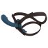 You2Toys - strap-on vibratorset (svart-blå)