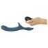 You2Toys - strap-on vibratorset (svart-blå)