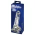 Crystal - Vibrator med sugkopp (genomskinlig)