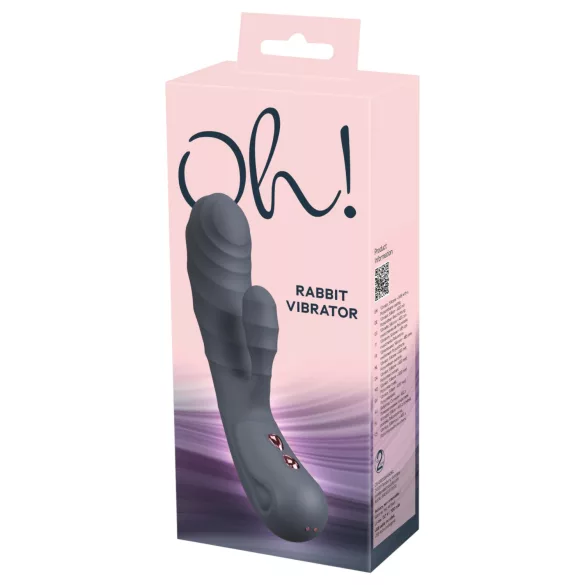 You2Toys - Oh! Rabbit klitorisstimulator‑vibrator (svart)