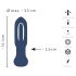 ANOS - analvibrator med tungslick (blå)