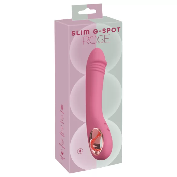 You2Toys - G-punkt vibrator - uppladdningsbar - rosa