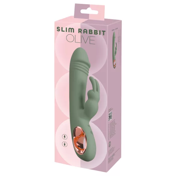 You2Toys - rabbit vibrator - klitorisstimulans - grön