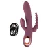 You2Toys - vibrator med tre armar - uppladdningsbar - lila