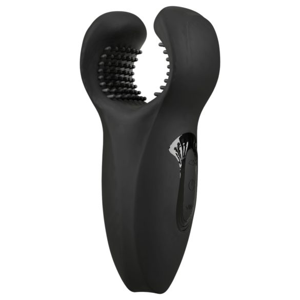 Rebel - svart rörlig arm ollonvibrator