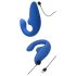 Womanizer G-punkt & klitorisvibrator (blå)
