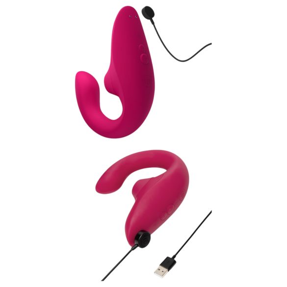 Womanizer Blend - G-punktsvibrator och klitorisstimulator (rosa)
