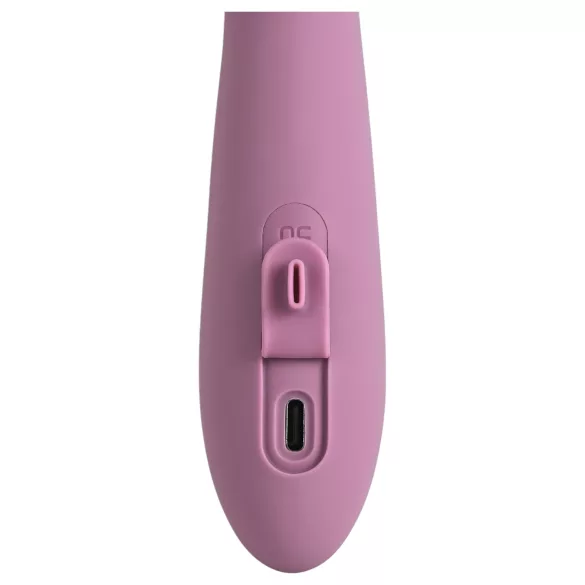 Svakom Trysta Neo - vibrator med kulrörelse och klitorisstimulerare - rosa