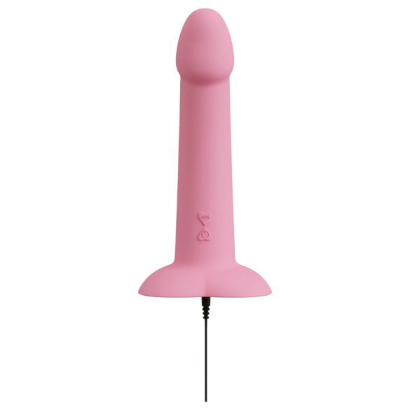 You2Toys - vibrator med hjärtform - silikon rosa