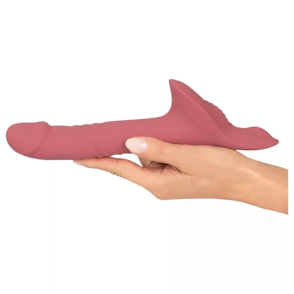 You2Toys - påsättningsbar vibratorset (röd)