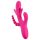 SMILE - Trippelarmad vibrator med tungfunktion (rosa)